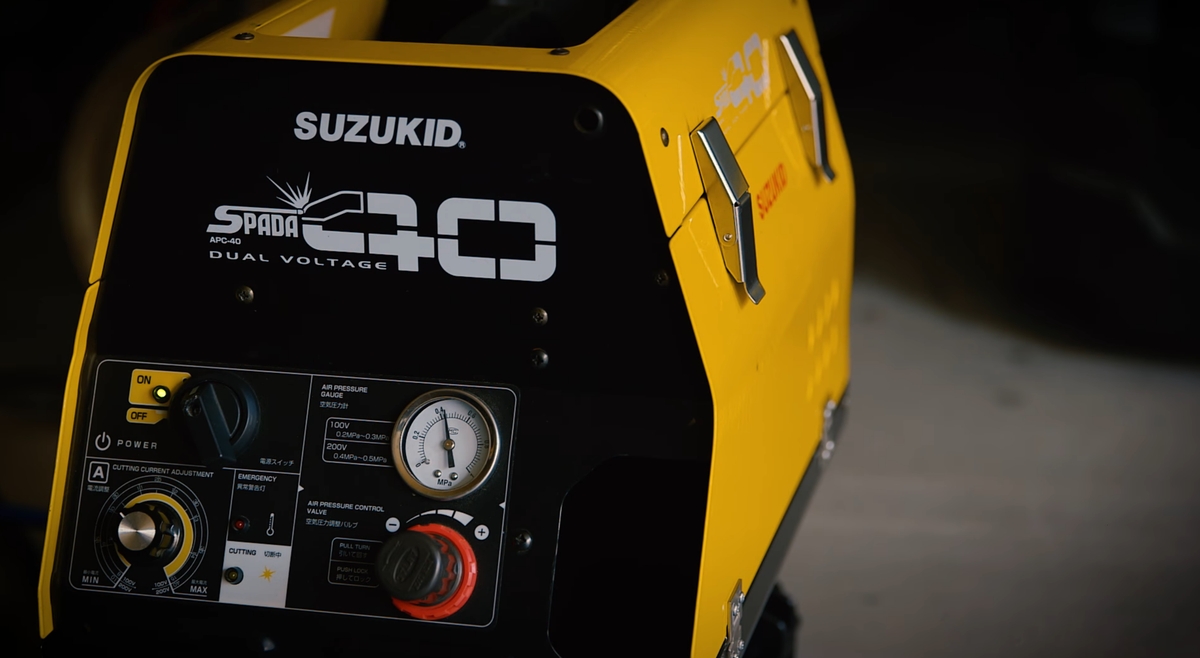 100V/200V兼用エアープラズマ切断機
