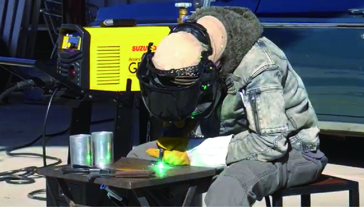 0.6㎜から薄板溶接可能